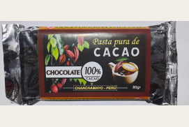 CHOCOLATE PARA TAZA (PASTA DE CACAO 100%)